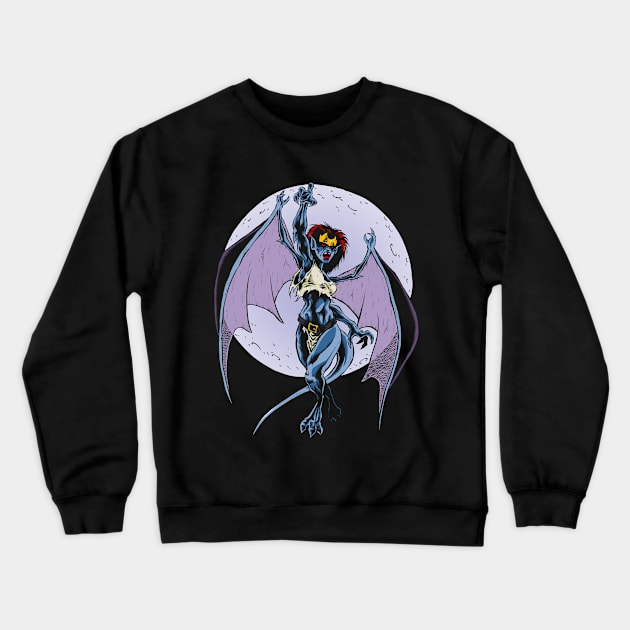 Warriors by Night Crewneck Sweatshirt by JonathanGrimmArt